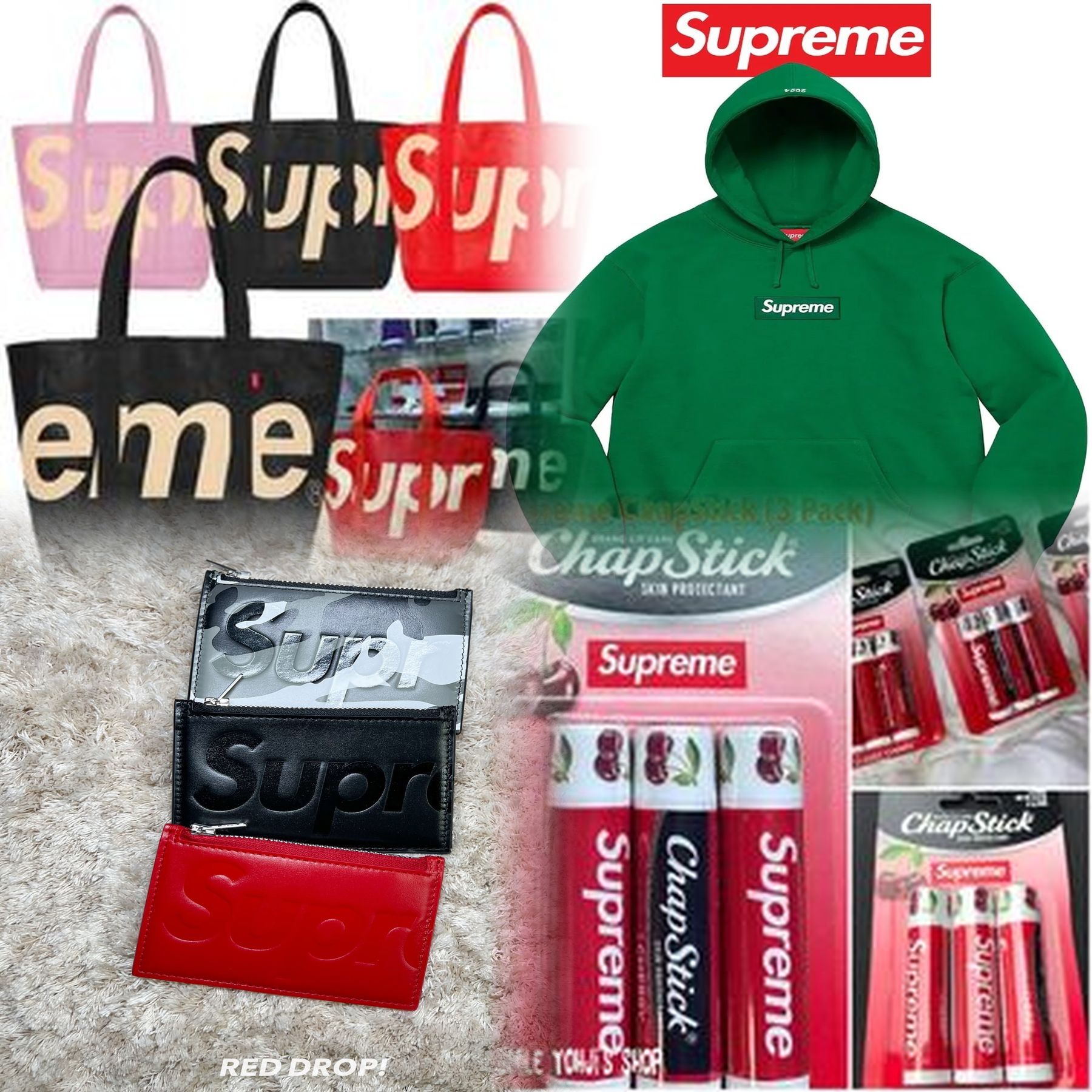 Supremeの偽物の特徴は？