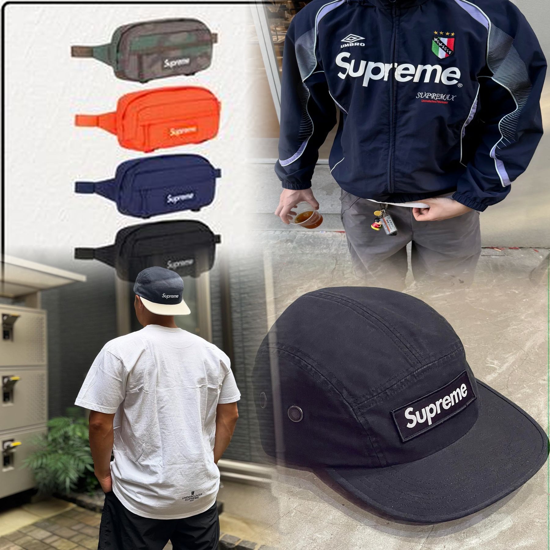 SupremeのSサイズの着丈は？