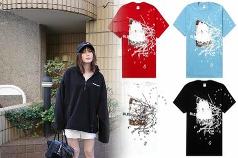 シュプリーム tv t シャツ