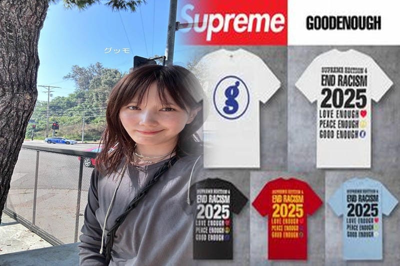 シュプリーム t シャツ 黒