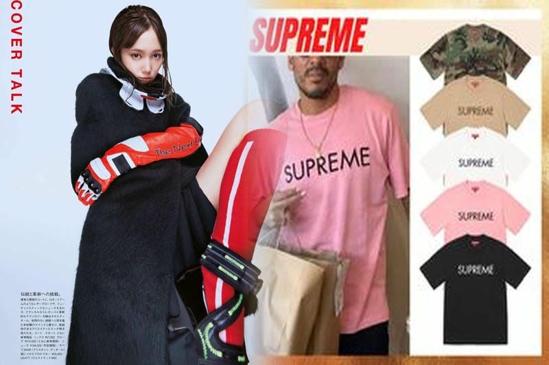 シュプリーム 20 周年 t シャツ