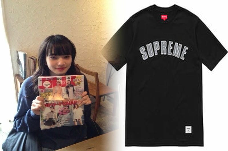 ノース フェイス シュプリーム t シャツ