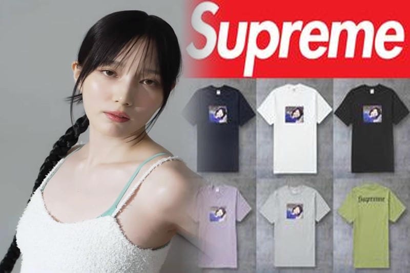 シュプリーム t シャツ 黒