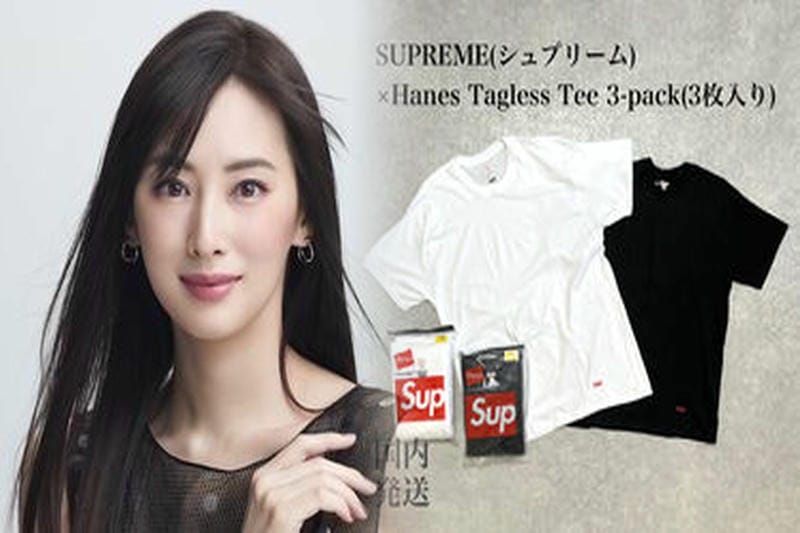 シュプリーム t シャツ 黒