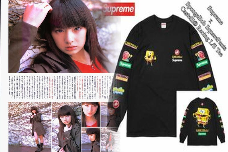 シュプリーム ギャルソン t シャツ