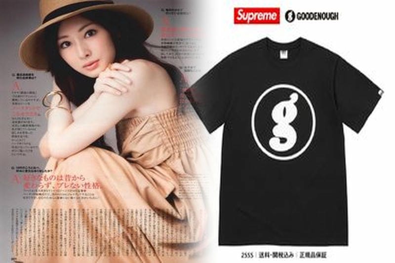 シュプリーム レディース t シャツ