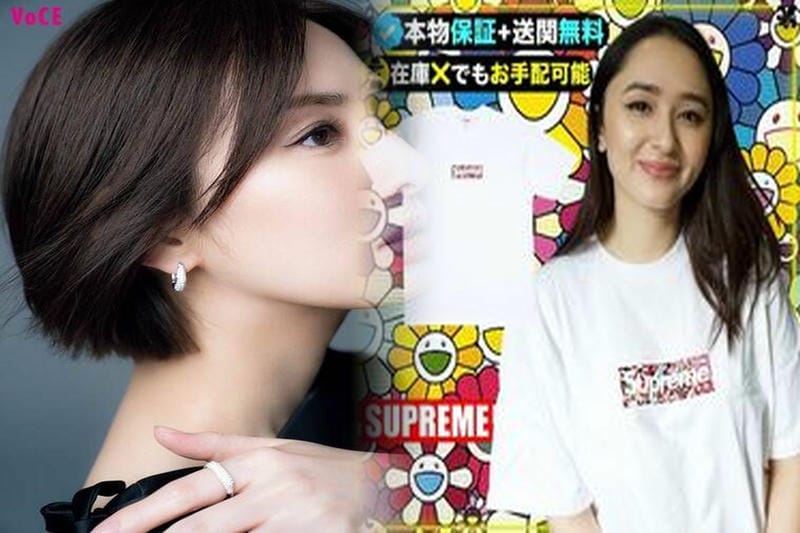 シュプリーム t シャツ コラボ