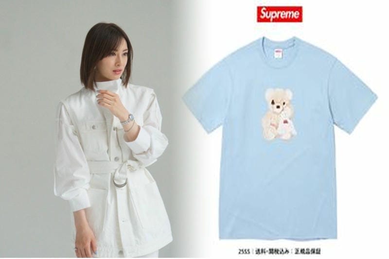 シュプリーム t シャツ マイケル