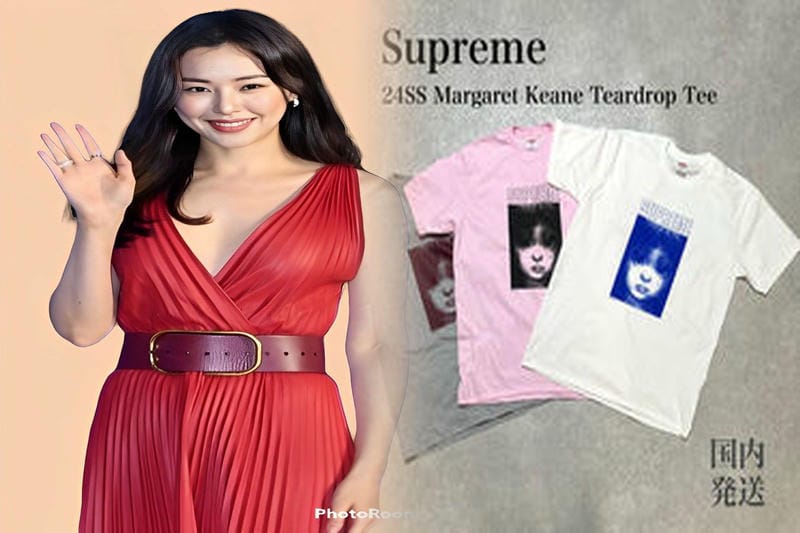 シュプリーム プリント t シャツ