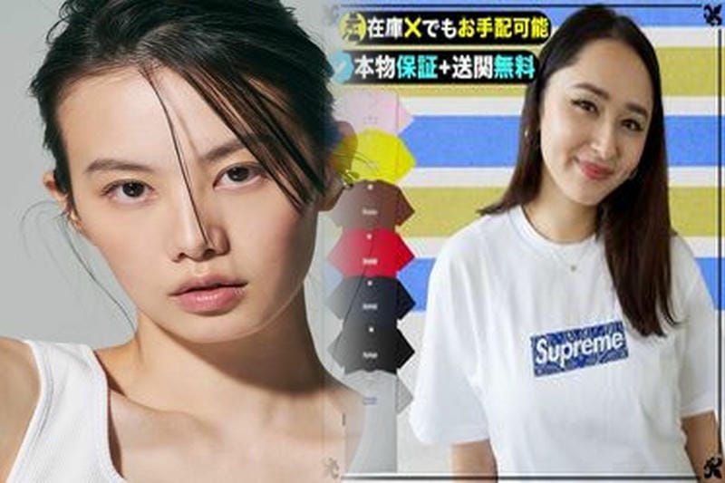 シュプリーム t シャツ レディース