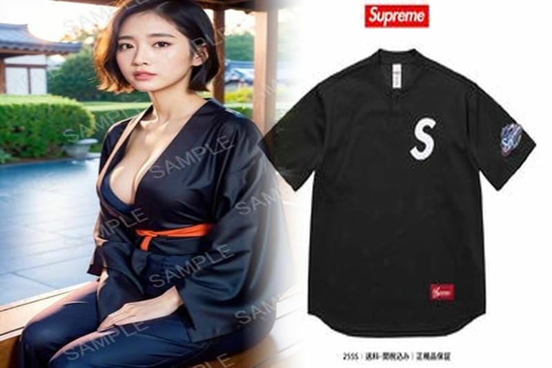 シュプリーム t シャツ コーデ メンズ