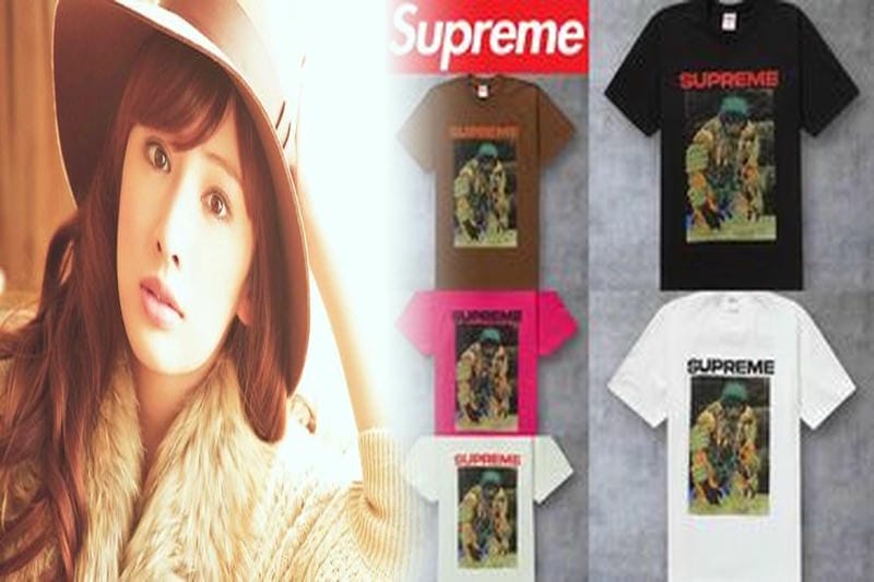 シュプリーム t シャツ コラボ