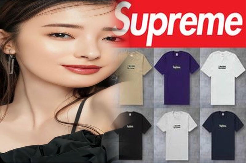 シュプリーム プリント t シャツ