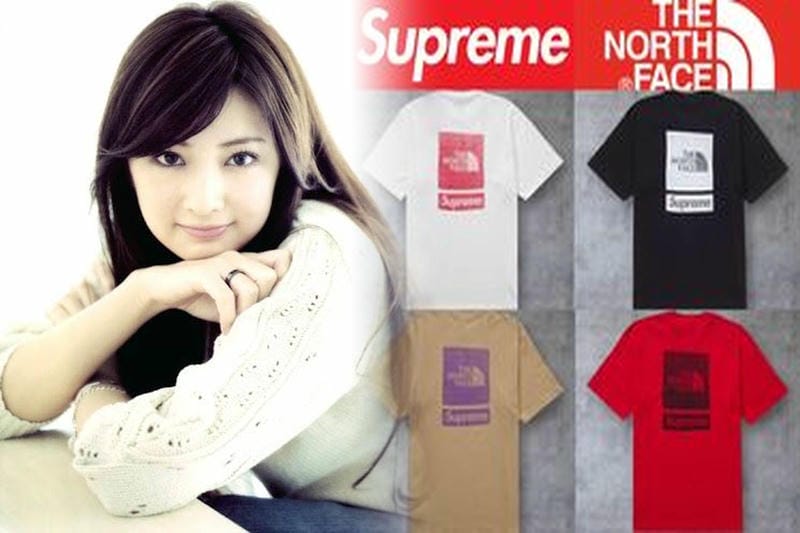 シュプリーム ペアルック t シャツ