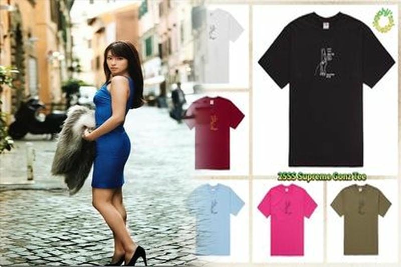 シュプリーム 20 周年 t シャツ