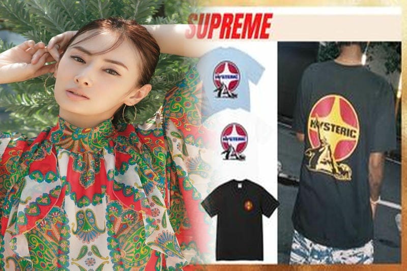 シュプリーム マドンナ t シャツ コーデ