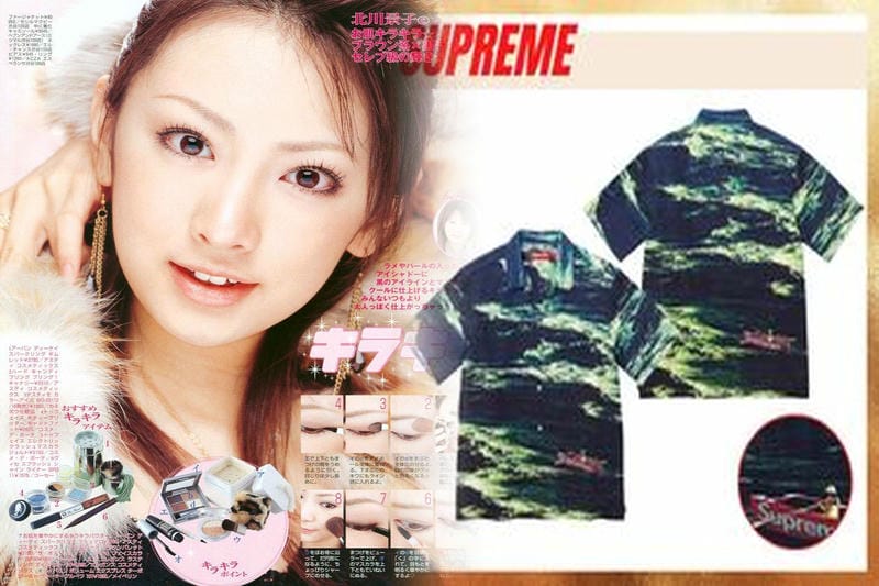 シュプリーム t シャツ ヴィトン