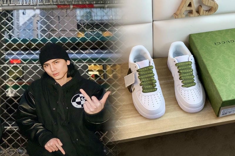 スニーカー ナイキ 緑