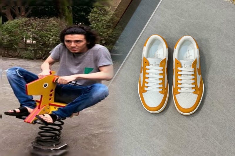 ナイキ スニーカー 赤 青