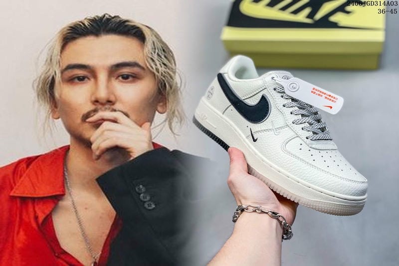 ナイキ スニーカー 紺 白