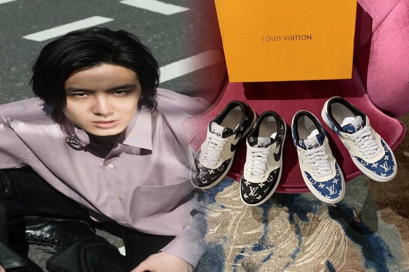 スニーカー 花 柄 ナイキ