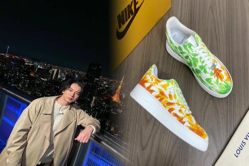 nike イエロー スニーカー