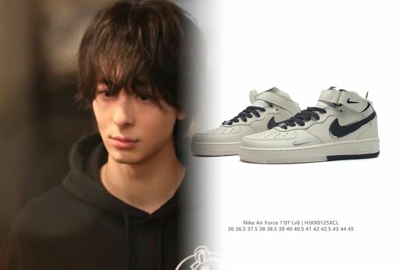 nike air force 1 黒白