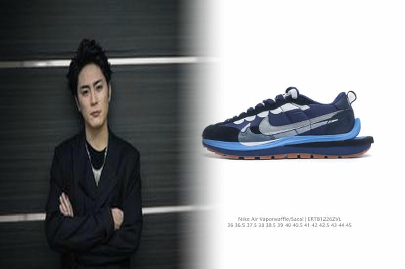 ナイキ 紺 スニーカー