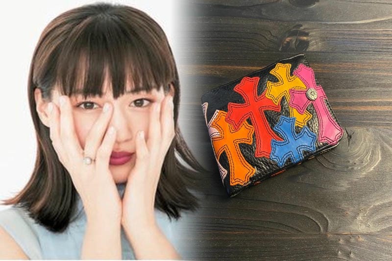 クロム ハーツ 財布 グリーン