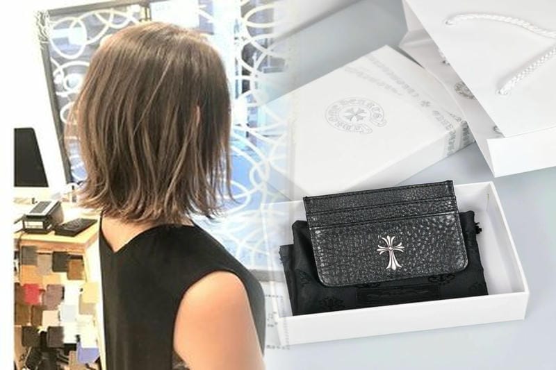 クロム ハーツ 財布 ミンク オイル