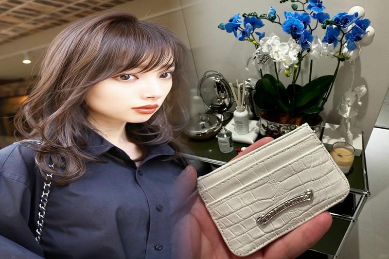 クロム ハーツ 財布 グリーン