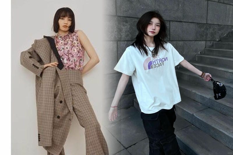 チーク ブラウン ノース フェイス