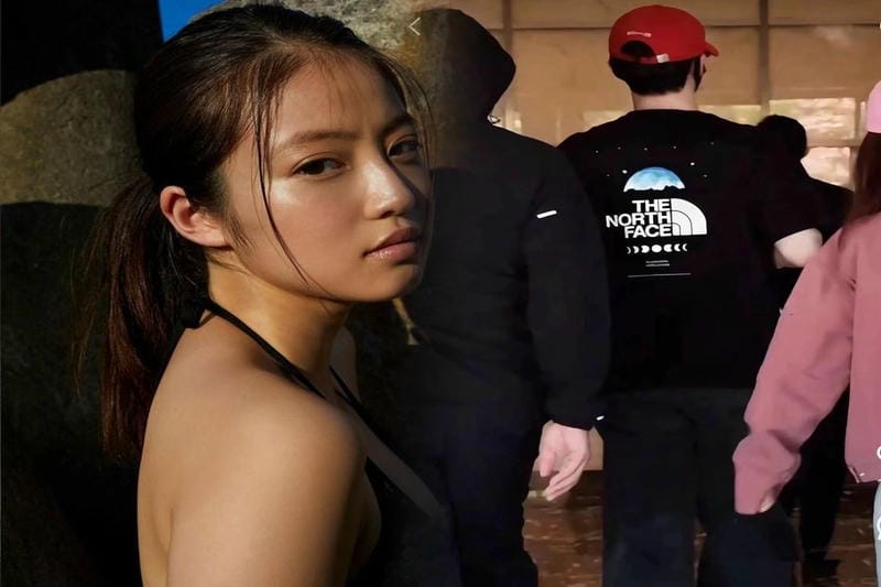 ノース フェイス 紫 の タグ