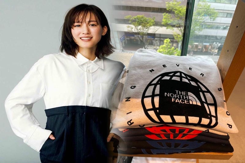 ノース フェイス 紫 タグ