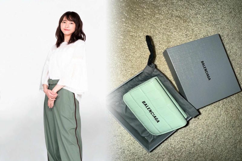 バレンシアガ 財布 緑