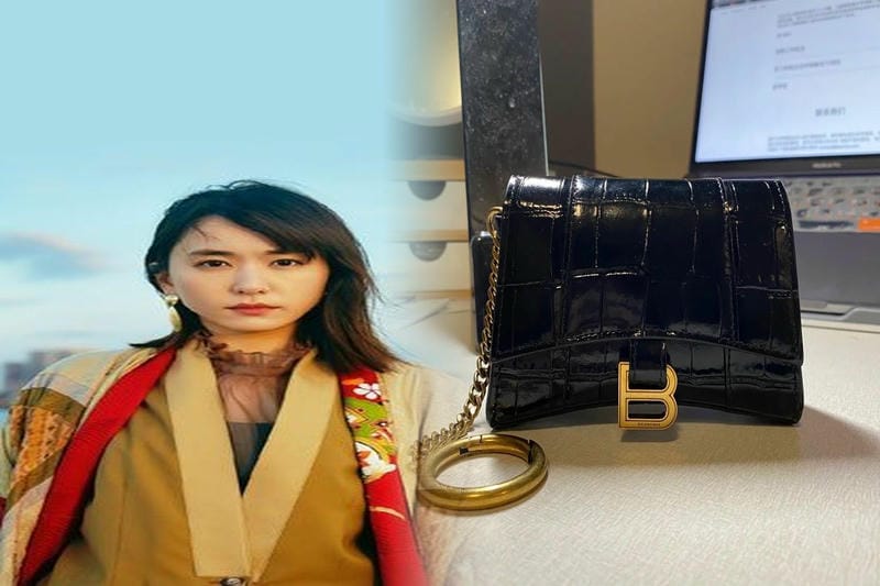 バレンシアガ 財布 佐々木 希