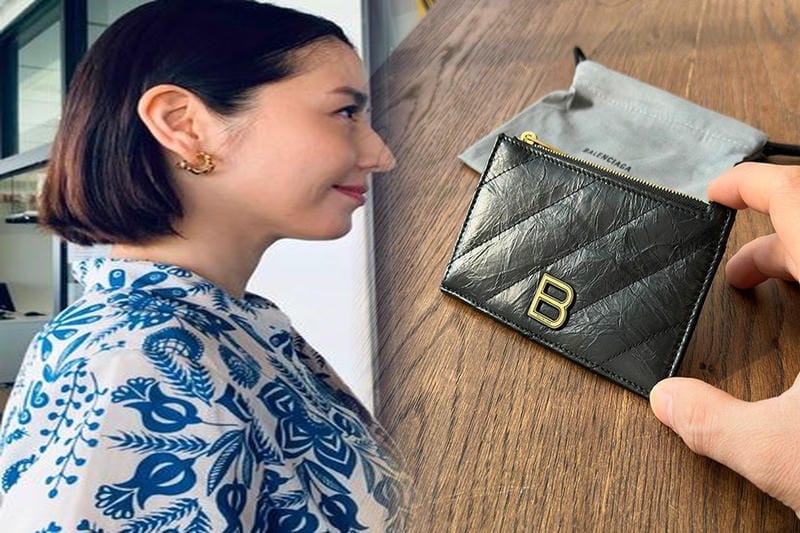 バレンシアガ 財布 緑