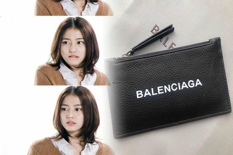 バレンシアガ 財布 ロゴ 消える