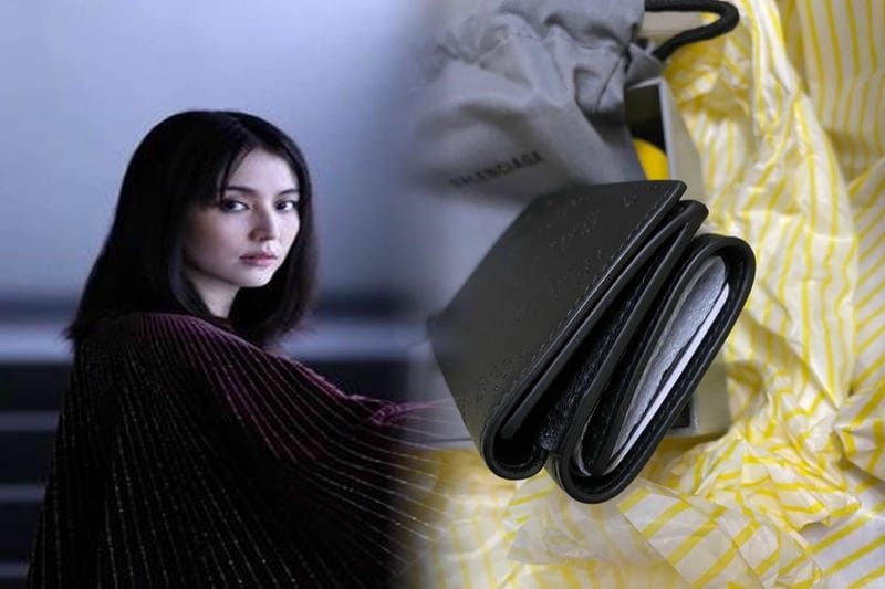 ふた つ折り 財布 バレンシアガ