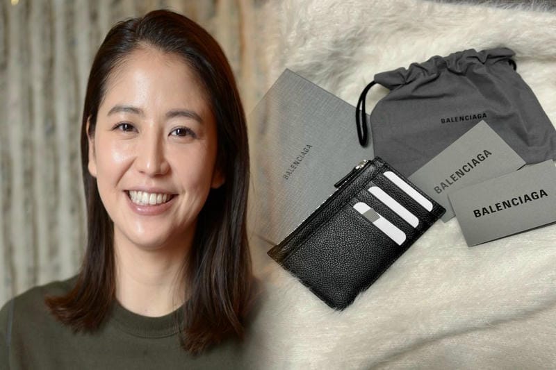 バレンシアガ ミニ 財布 メタリック