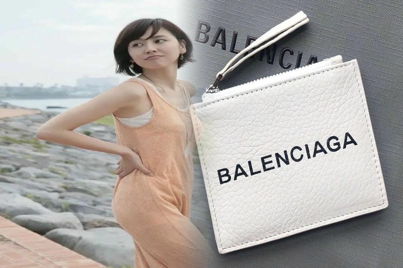 バレンシアガ ペーパー ミニ ウォレット