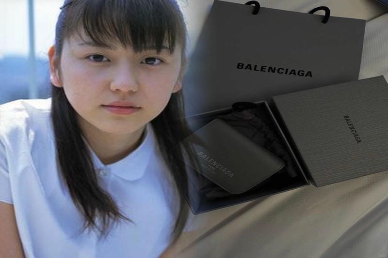 バレンシアガ 財布 佐々木 希