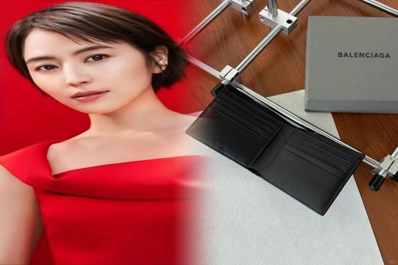 桐谷 美玲 財布 バレンシアガ