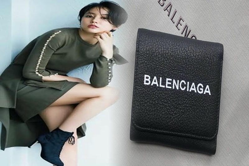 バレンシアガ 財布 ミニ 芸能人
