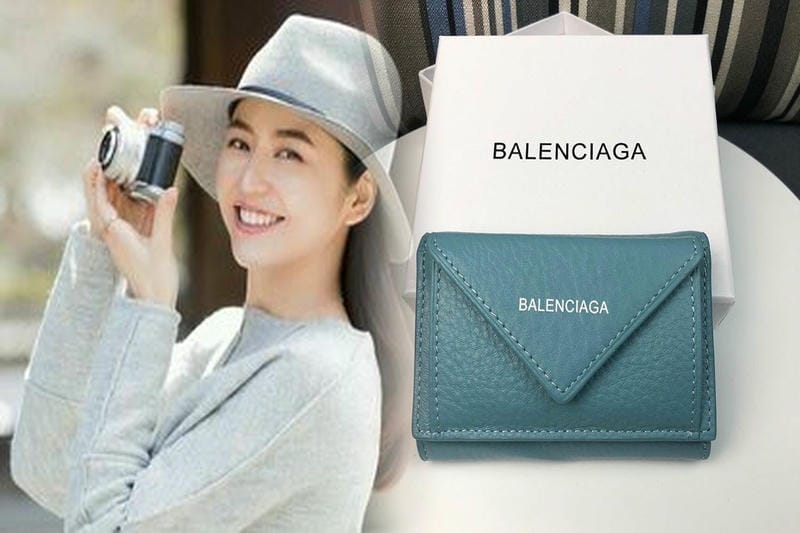 バレンシアガ ペーパー ミニ ウォレット