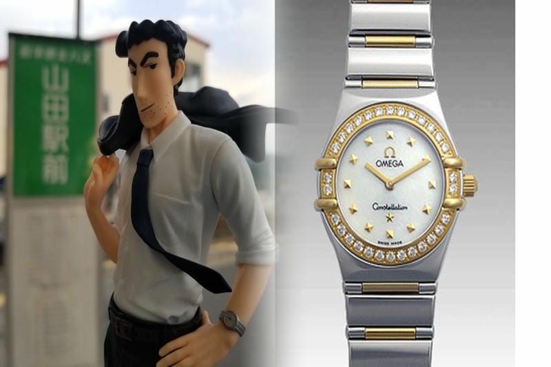 オメガ スピード マスター 白 文字 盤