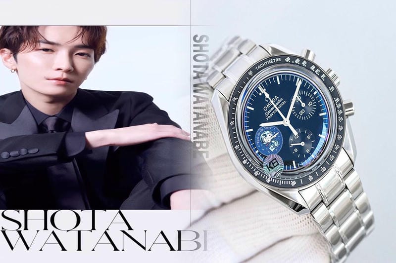 オメガ スピード マスター 青