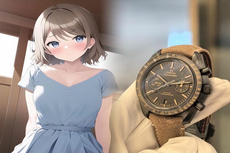 オメガ スピード マスター 風防 交換