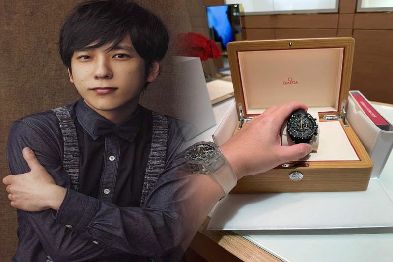 オメガ自動巻き巻き上げ方向