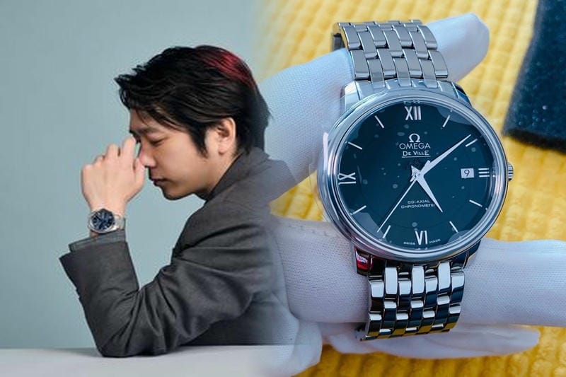 オメガコンステレーションメンズクォーツ